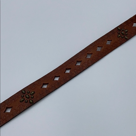 Fossil Brown Leather Belt - Picture 3 of 4